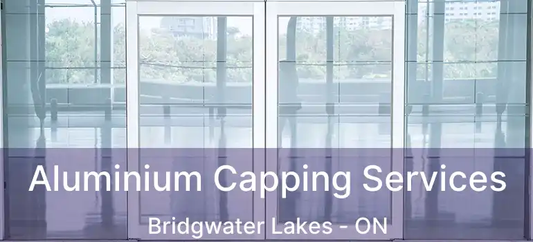 Aluminium Capping Services Bridgwater Lakes - ON