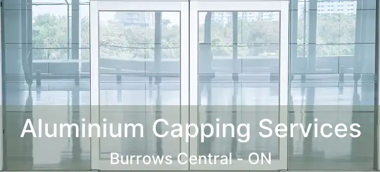  Aluminium Capping Services Burrows Central - ON