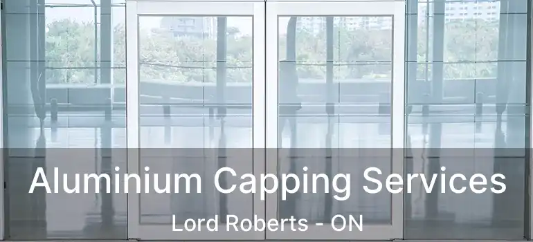  Aluminium Capping Services Lord Roberts - ON