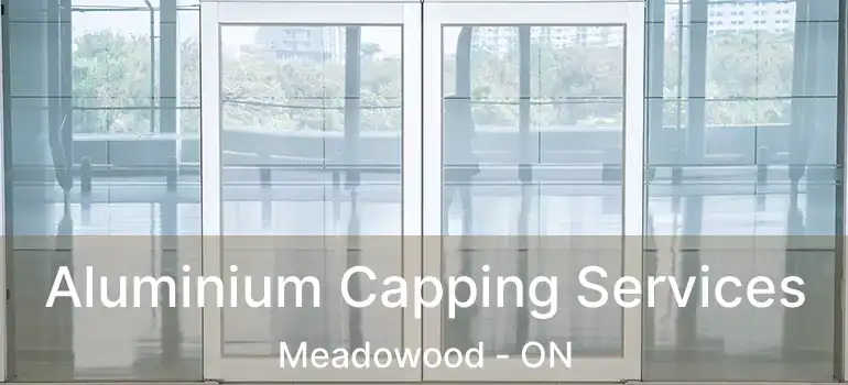  Aluminium Capping Services Meadowood - ON