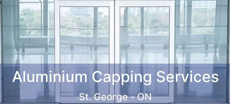  Aluminium Capping Services St. George - ON