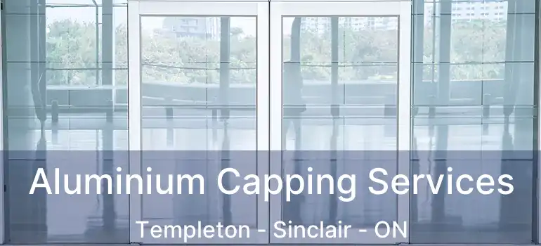  Aluminium Capping Services Templeton - Sinclair - ON