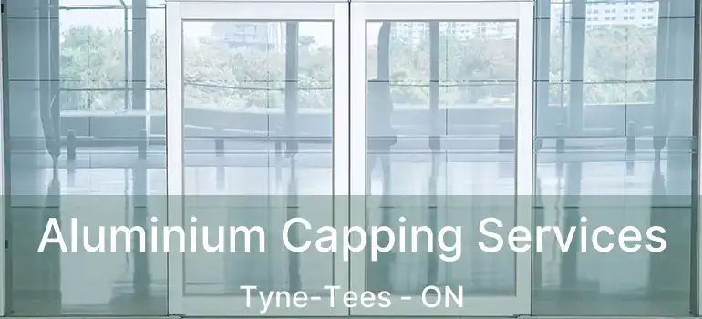  Aluminium Capping Services Tyne-Tees - ON