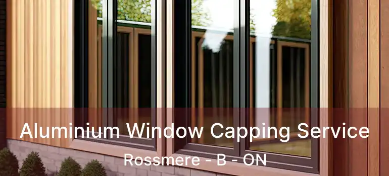  Aluminium Window Capping Service Rossmere - B - ON