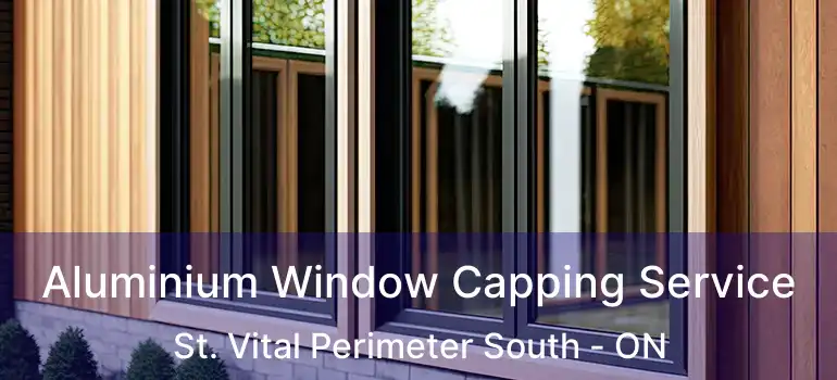  Aluminium Window Capping Service St. Vital Perimeter South - ON