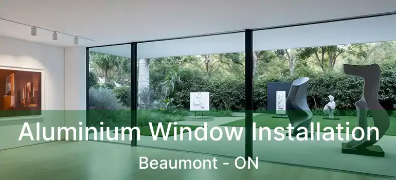  Aluminium Window Installation Beaumont - ON