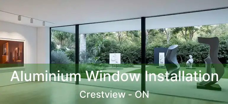  Aluminium Window Installation Crestview - ON