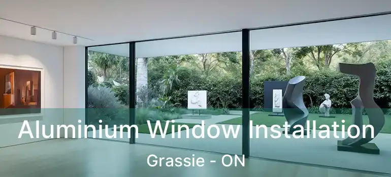  Aluminium Window Installation Grassie - ON