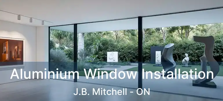  Aluminium Window Installation J.B. Mitchell - ON