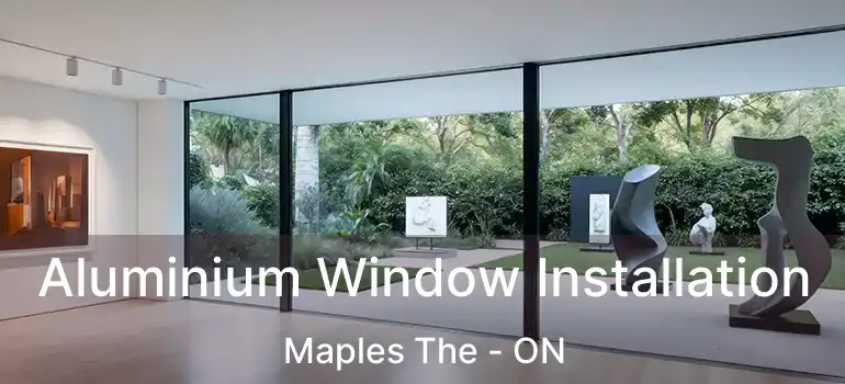  Aluminium Window Installation Maples The - ON
