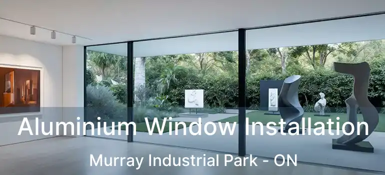  Aluminium Window Installation Murray Industrial Park - ON