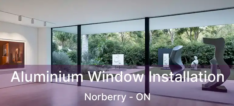  Aluminium Window Installation Norberry - ON