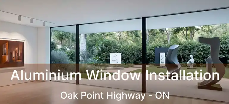  Aluminium Window Installation Oak Point Highway - ON