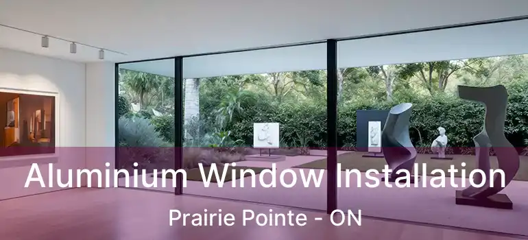  Aluminium Window Installation Prairie Pointe - ON