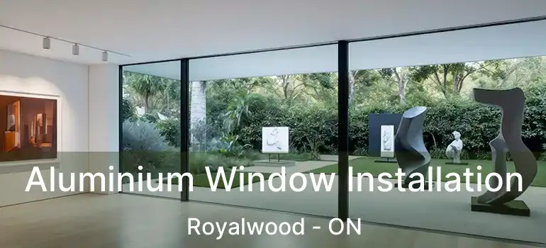  Aluminium Window Installation Royalwood - ON