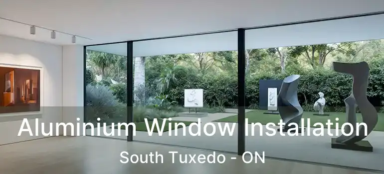  Aluminium Window Installation South Tuxedo - ON