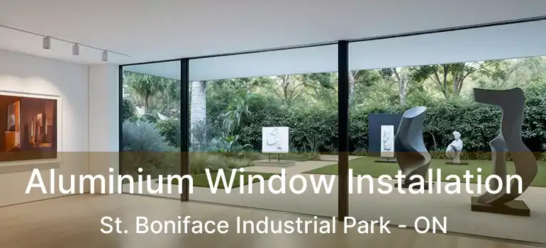 Aluminium Window Installation St. Boniface Industrial Park - ON