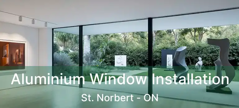 Aluminium Window Installation St. Norbert - ON
