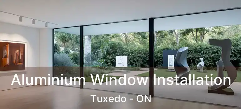  Aluminium Window Installation Tuxedo - ON