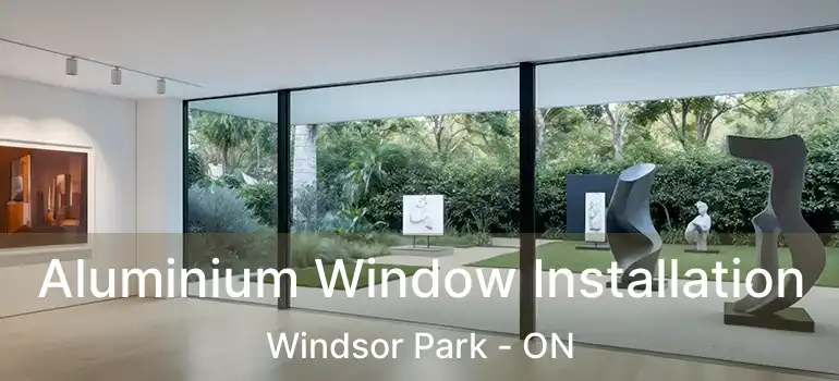 Aluminium Window Installation Windsor Park - ON