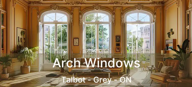  Arch Windows Talbot - Grey - ON