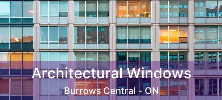  Architectural Windows Burrows Central - ON