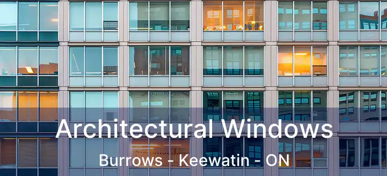  Architectural Windows Burrows - Keewatin - ON