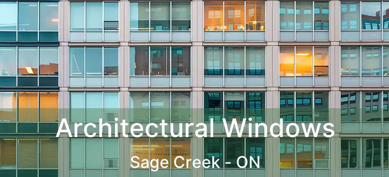  Architectural Windows Sage Creek - ON
