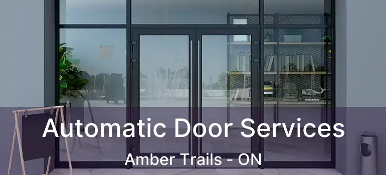  Automatic Door Services Amber Trails - ON