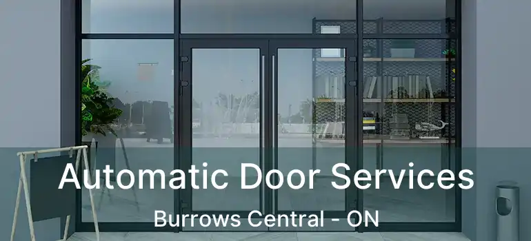  Automatic Door Services Burrows Central - ON