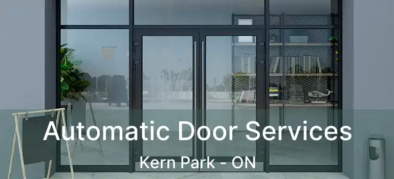  Automatic Door Services Kern Park - ON