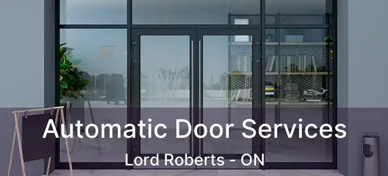  Automatic Door Services Lord Roberts - ON