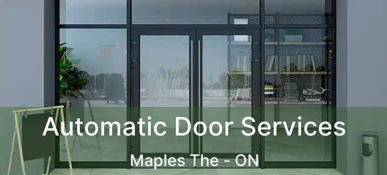  Automatic Door Services Maples The - ON