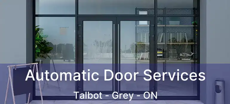  Automatic Door Services Talbot - Grey - ON