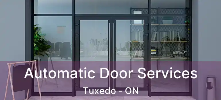  Automatic Door Services Tuxedo - ON