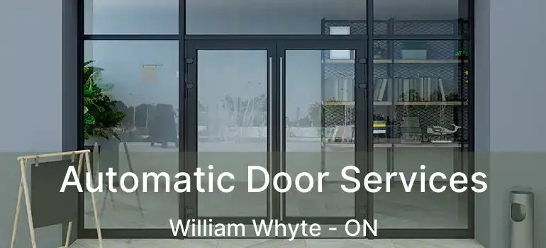  Automatic Door Services William Whyte - ON