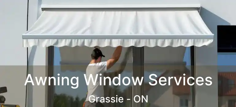  Awning Window Services Grassie - ON