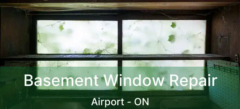  Basement Window Repair Airport - ON