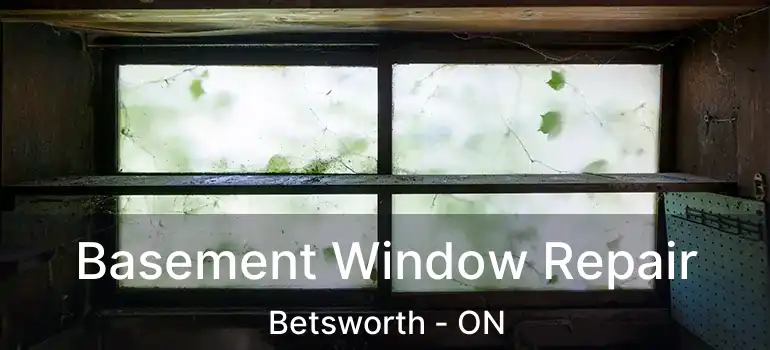  Basement Window Repair Betsworth - ON