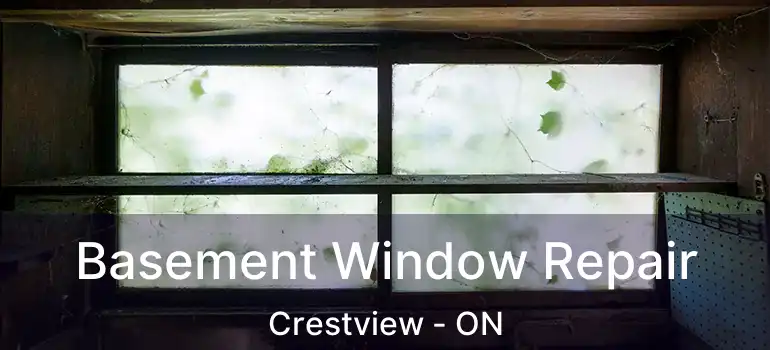  Basement Window Repair Crestview - ON