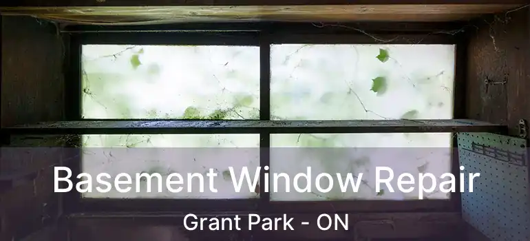  Basement Window Repair Grant Park - ON