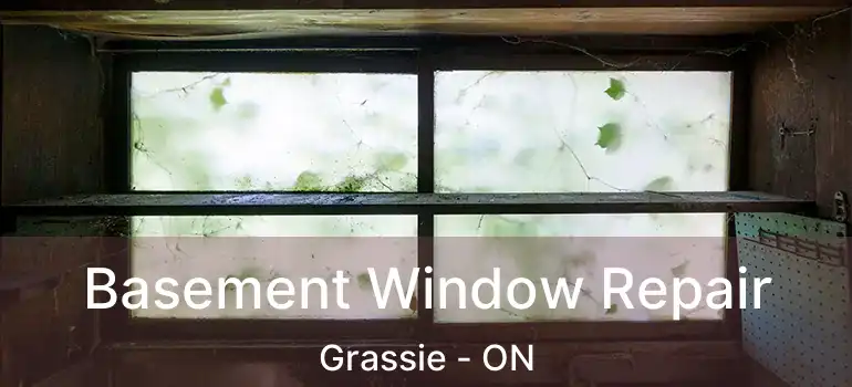  Basement Window Repair Grassie - ON
