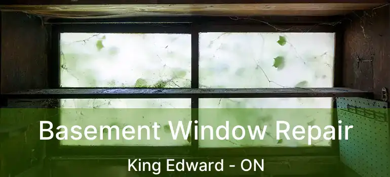  Basement Window Repair King Edward - ON