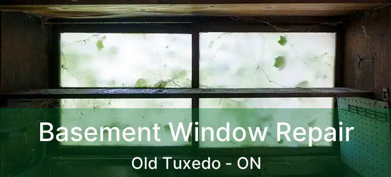  Basement Window Repair Old Tuxedo - ON
