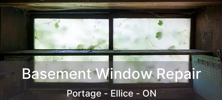  Basement Window Repair Portage - Ellice - ON