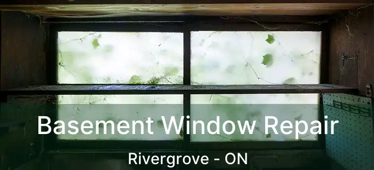  Basement Window Repair Rivergrove - ON