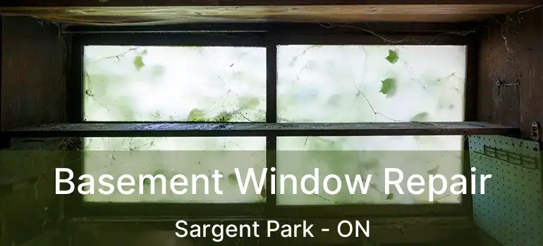  Basement Window Repair Sargent Park - ON