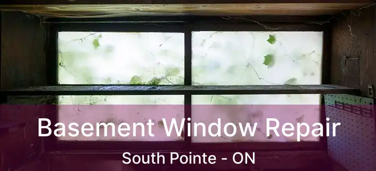  Basement Window Repair South Pointe - ON