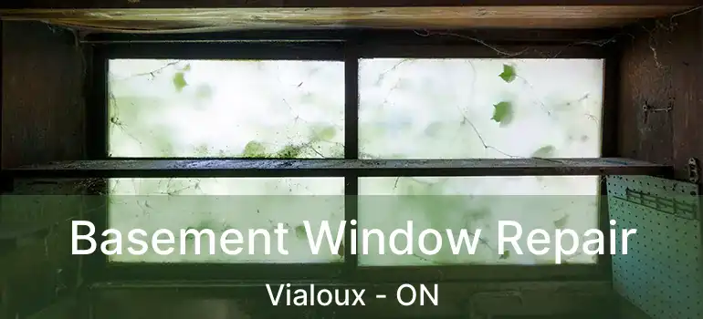  Basement Window Repair Vialoux - ON
