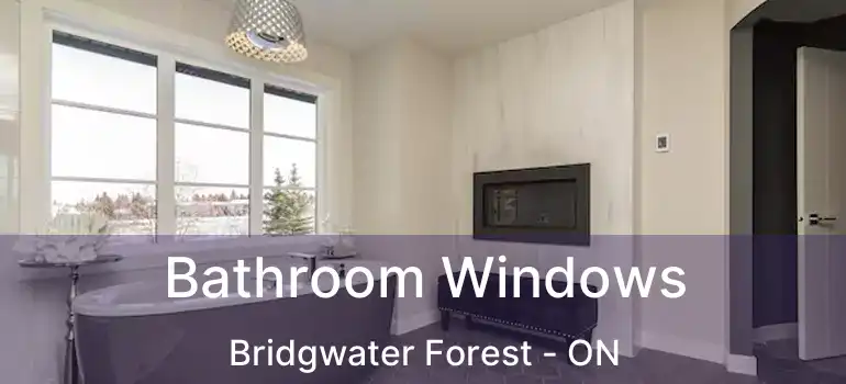  Bathroom Windows Bridgwater Forest - ON